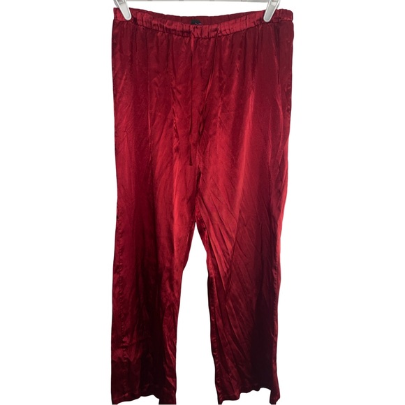 La SENZA Other - La SENZA Vibrant Red Satin Pajama Bottoms